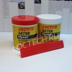 Алюмонаполненная шпатлевка, повышенной термостойкости Loctite 3479